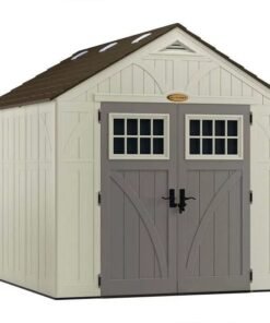 Suncast Tremont 8×10 BMS8100 Outdoor Resin Storage Shed