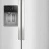 Whirlpool – 36 in. Wide 28.7 cu. ft. Side-by-Side Refrigerator with In-Door Ice & Water – Stainless Steel