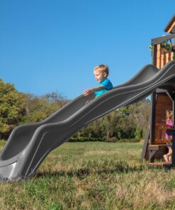 Gray Wave Slide- 10 Foot