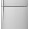 Whirlpool – 21.3 Cu. Ft. Top-Freezer Refrigerator – Monochromatic Stainless Steel