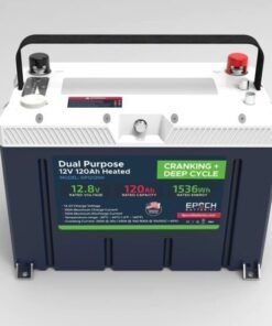 12V 120AH Group 27 LiFePO4 Battery Cranking & Deep Cycle Lithium Battery (Dual Purpose)