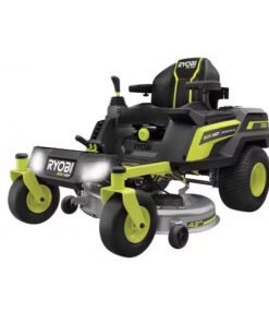 RYOBI 80V HP Brushless 42 in. Battery Electric Cordless Zero Turn Riding Mower Batteries and Charger 80V Batteries 40V