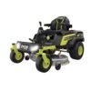 RYOBI 80V HP Brushless 42 in. Battery Electric Cordless Zero Turn Riding Mower Batteries and Charger 80V Batteries 40V