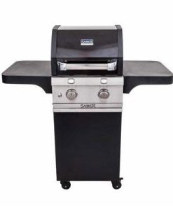 Saber Deluxe Black 2-Burner Grill