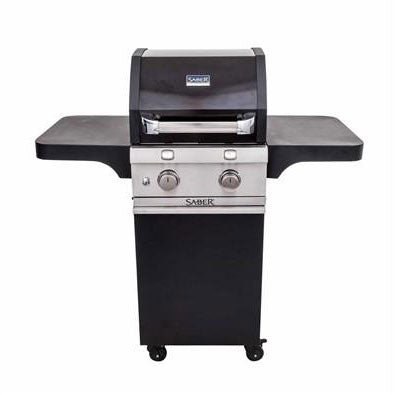 Saber Deluxe Black 2-Burner Grill
