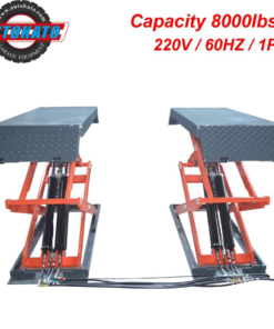 Stratus Commercial Grade On-Ground or In-Ground Mount Low Profile Full Rise Scissor Car Lift