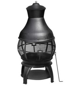 HeatMaxx 45 in. Outdoor Wood-Burning Chiminea