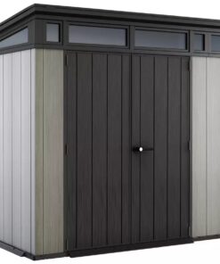 Keter Artisan 9 x 7ft Double Door Pent Outdoor Plastic Garden Shed
