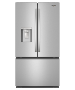 Whirlpool – 36 in. Wide 30 cu. ft. French Door Refrigerator with In-Door Water and Ice Maker – Fingerprint-Resistant Stainless Finish