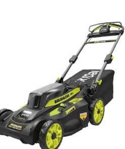 RYOBI 40V Brushless 20 in. Cordless Walk Behind Self-Propelled Lawn Mower with 6.0 Ah Battery & Charger