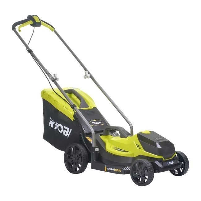 Ryobi Olm1833b 18v One+ accu grasmaaier 33cm 35lt mulchen 25-65mm