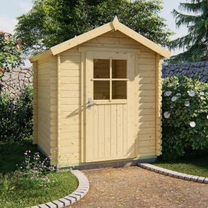 Tuindeco Blokhut Richard 200x200x222cm Houten Tuinschuurtje
