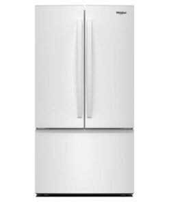 Whirlpool – 36 in. Wide 31 cu. ft. French Door Refrigerator with Ice Maker and Family-Sized Capacity – White