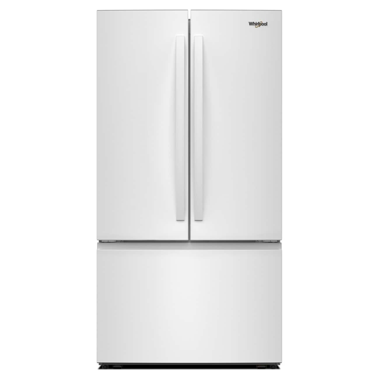 Whirlpool – 36 in. Wide 31 cu. ft. French Door Refrigerator with Ice Maker and Family-Sized Capacity – White