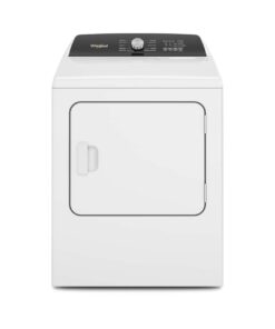 Whirlpool – 7.0 Cu. Ft. Electric Dryer with Steam and Moisture Sensing – White