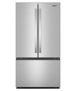 Whirlpool – 36 in. Wide 31 Cu.Ft. French Door Refrigerator with Ice Maker and Family-Sized Capacity – Fingerprint-Resistant Stainless Finish