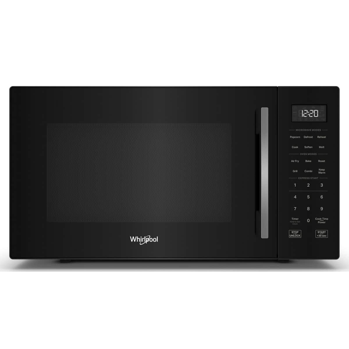Whirlpool – 1.0 cu. ft. All-In-One Multifunctional Countertop Microwave With Air Fry – 900 watt – Black