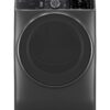GE Profile – 7.8 Cu. Ft. Stackable Smart Electric Dryer with Steam and Sanitize Cycle – Carbon Graphite
