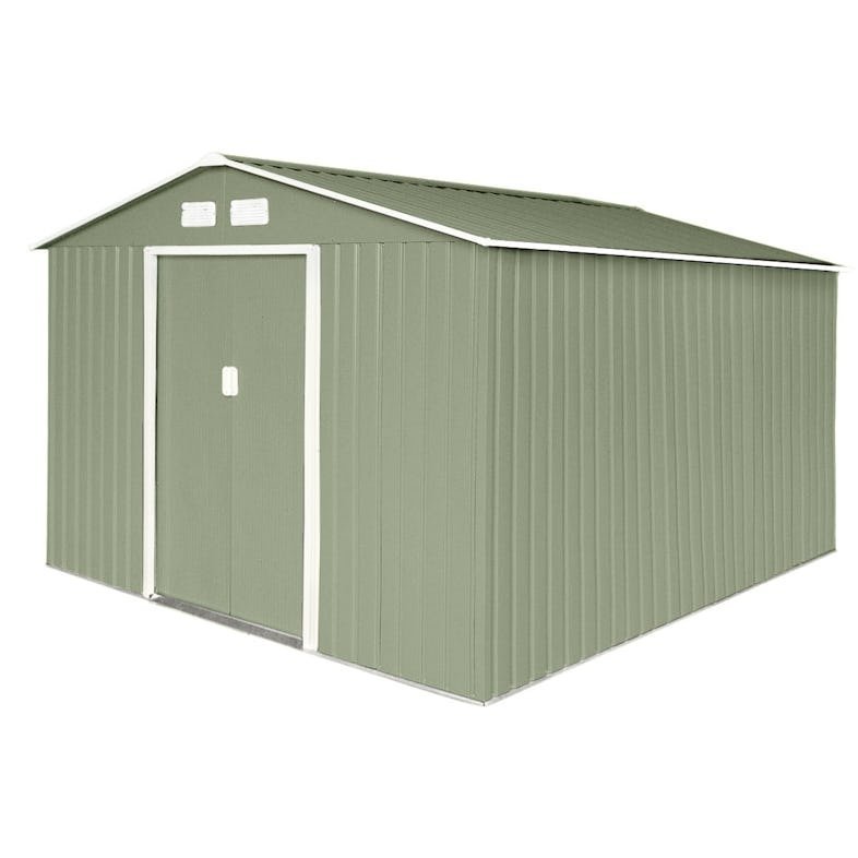 HATTORO S300 gereedschapsschuur tuinhuis schuur 15 m³ groen
