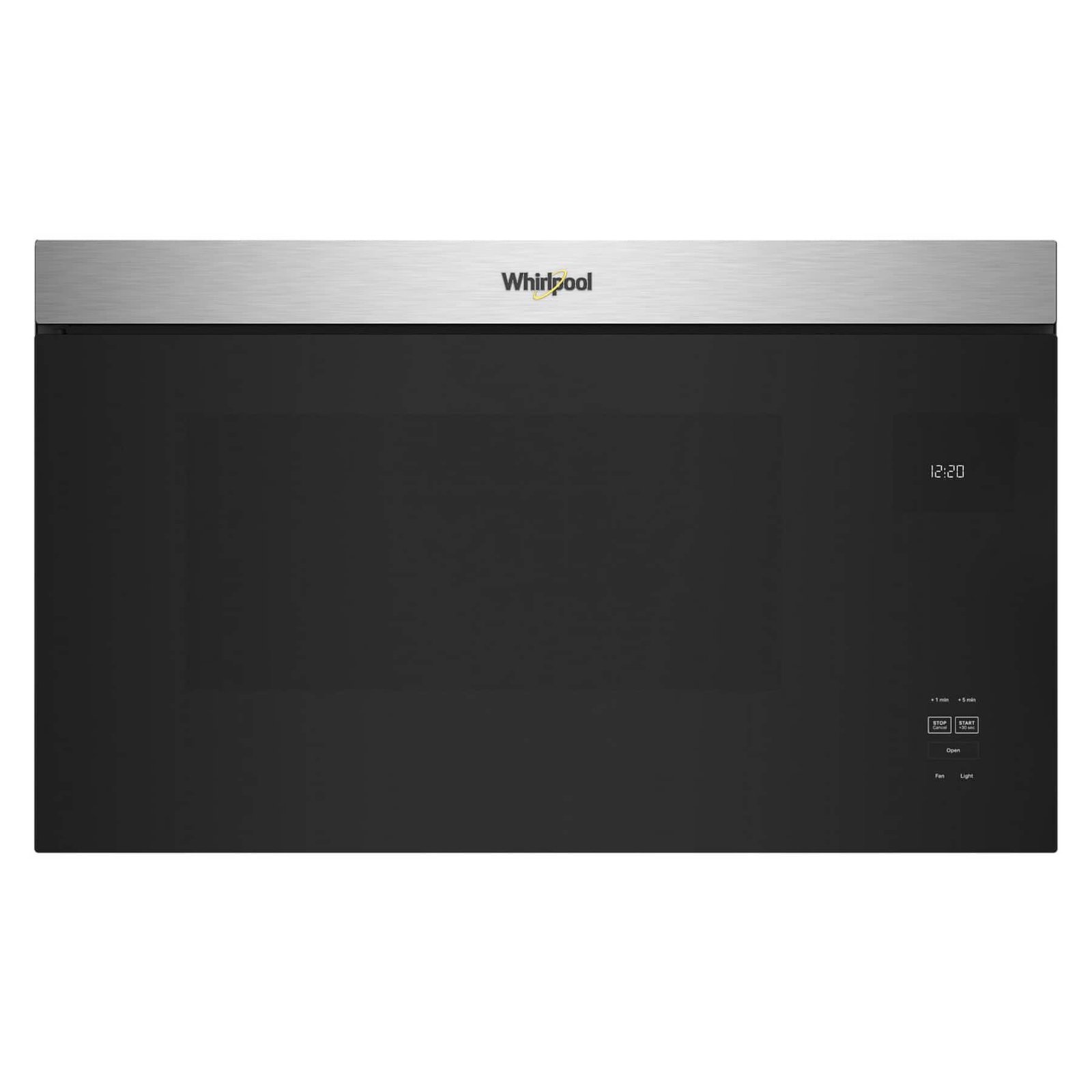 Whirlpool – 1.1 Cu. Ft. Over-the-Range Microwave with Flush Built-in Design – Stainless Steel