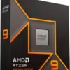 AMD – Ryzen 9 9950X 16-Core – 32-Thread 4.3 GHz (5.7 GHz Max Boost) Socket AM5 PCI Express 5.0 Unlocked Desktop Processor – Silver