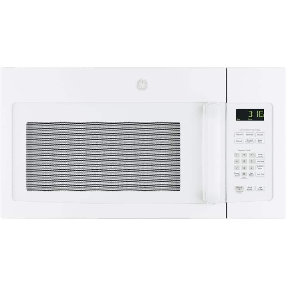 GE – 1.6 Cu. Ft. Over-the-Range Microwave with Electronic Touch Controls – White
