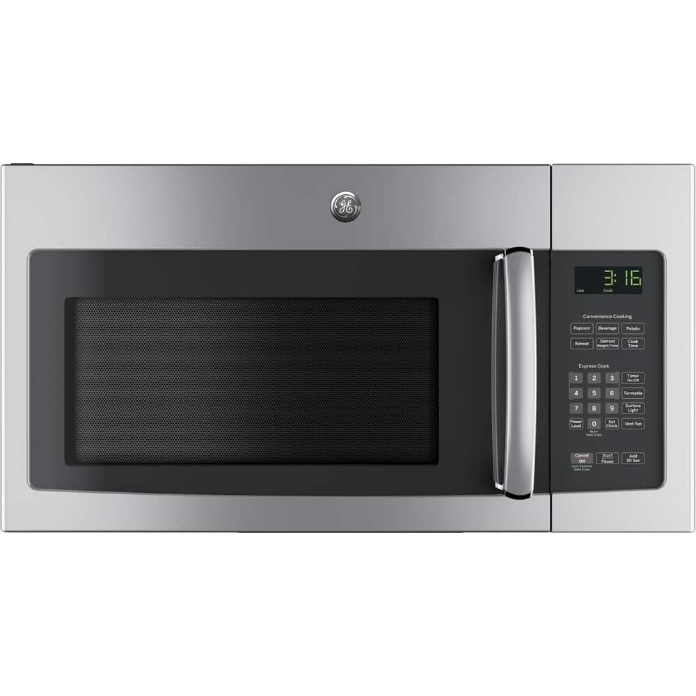 GE – 1.6 Cu. Ft. Over-the-Range Microwave with Electronic Touch Controls – Stainless Steel