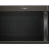 Whirlpool – 1.9 Cu. Ft. Over-the-Range Microwave with Sensor Cooking – Black Stainless Steel
