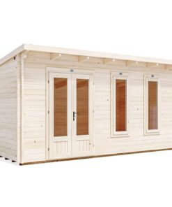 Dunster House Log Cabin Garden Office 6 x 4