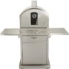 Summerset ‘The Oven’ Outdoor Freestanding Large Capacity Gas Oven with Pizza Stone, Smoker Box and Mobile Cart, 304 Stainless Steel Construction, Natural Gas