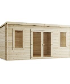 BillyOh Fraya 5m x 4m Log Cabin Summer House Shed
