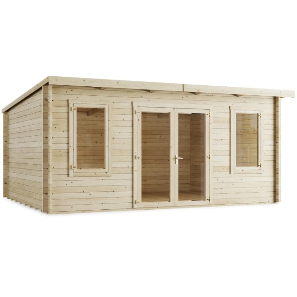 BillyOh Fraya 5m x 4m Log Cabin Summer House Shed