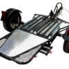 Single Rail Motorcycle Trailer – Compact, Easy-to-Tow Hauler for One Bike
