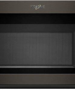 Whirlpool – 1.9 Cu. Ft. Over-the-Range Microwave with Sensor Cooking – Black Stainless Steel