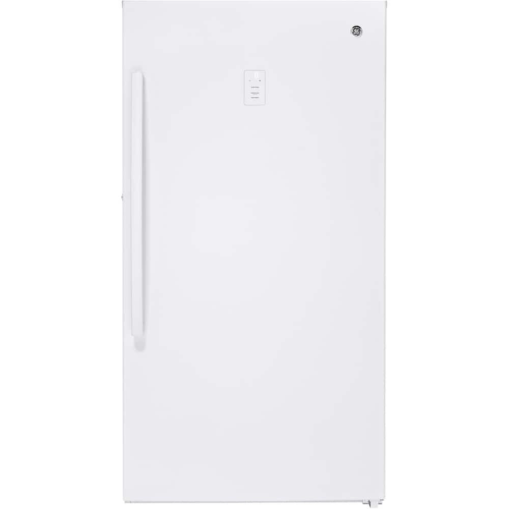 GE – 17.3 Cu. Ft. Frost-Free Upright Freezer – White