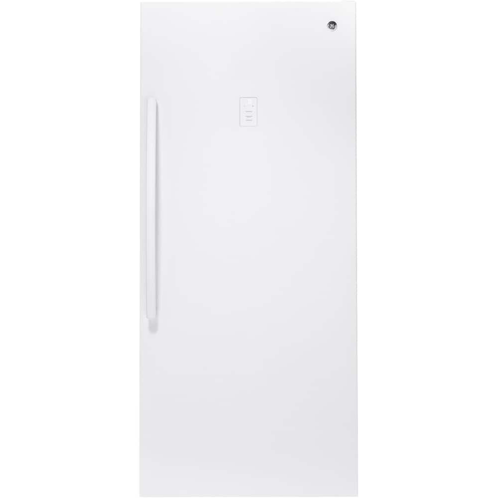 GE – 21.3 Cu. Ft. Frost-Free Upright Freezer – White