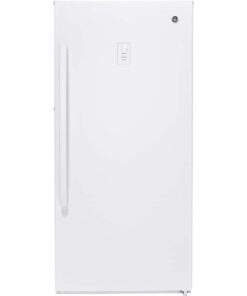 GE – 14.1 Cu. Ft. Frost-Free Upright Freezer – White