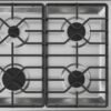 GE – 30 in. Wide 4 Burner Built-In Gas Cooktop with Dishwasher-Safe Grates – Stainless Steel