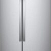 Whirlpool – 33 in. Wide 21.7 cu. ft. Side-by-Side Refrigerator – Monochromatic Stainless Steel