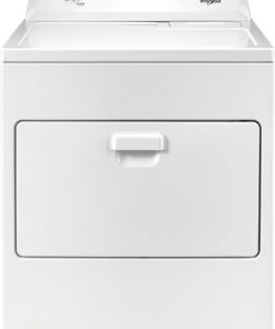 Whirlpool – 7 Cu. Ft. Electric Dryer with AutoDry Drying System – White