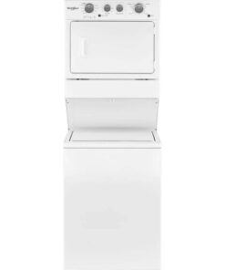 Whirlpool – 3.5 Cu. Ft. Top Load Washer and 5.9 Cu. Ft. Electric Dryer with Dual Action Agitator – White