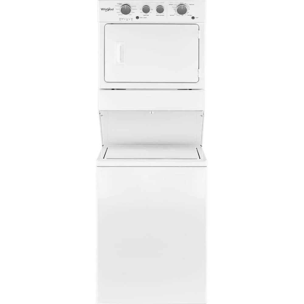 Whirlpool – 3.5 Cu. Ft. Top Load Washer and 5.9 Cu. Ft. Electric Dryer with Dual Action Agitator – White