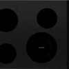 Whirlpool – 30 in. Wide 4 element Built-In Electric Cooktop with Dual Radiant Element – Black