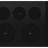 Whirlpool – 30 in. Wide 5 element Electric Cooktop – Black