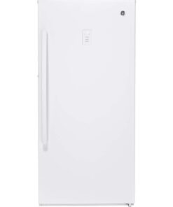 GE – 14.1 Cu. Ft. Frost-Free Upright Freezer – White