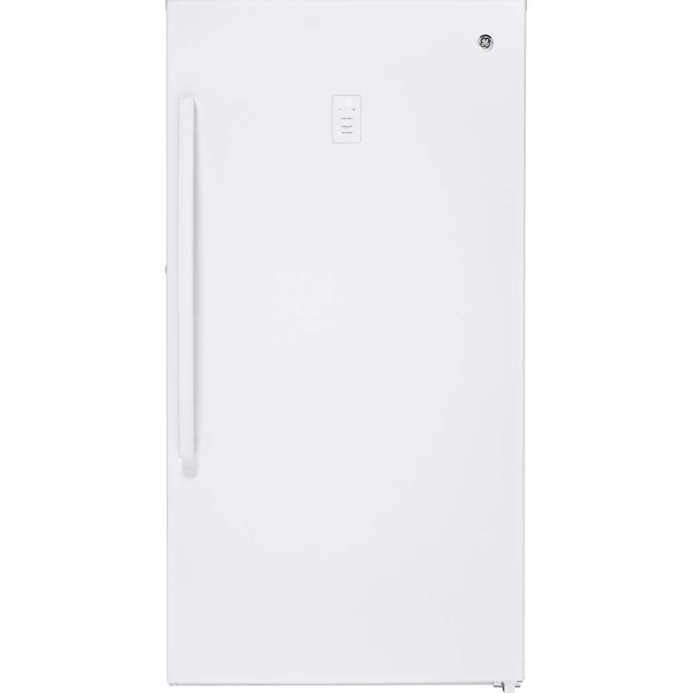 GE – 17.3 Cu. Ft. Frost-Free Upright Freezer – White