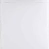 GE – 2.8 Cu. Ft. High-Efficiency Top Load Portable Washer with Stainless Steel Basket and 8 Wash Cycles – White/Black