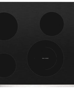Whirlpool – 30 in. Wide 4 element Built-In Electric Cooktop – Stainless Steel