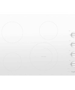 Whirlpool – 30 in. Wide 4 element Built-In Electric Cooktop – White