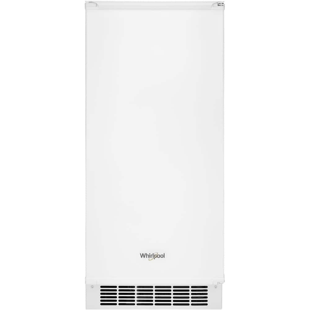 Whirlpool – 15″ 29-Lb. Freestanding Icemaker – White